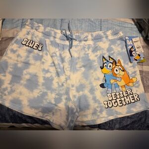 Bluey Women's Tie-Dye Shorts